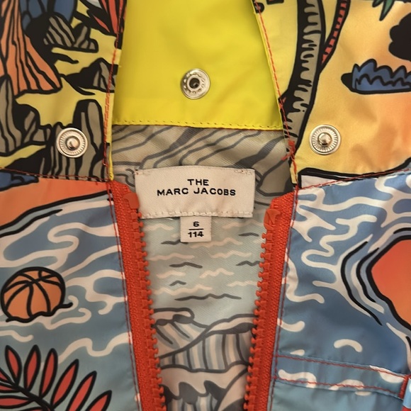 The Mark Jacobs kids hooded windbreaker sz 6 - Picture 2 of 6